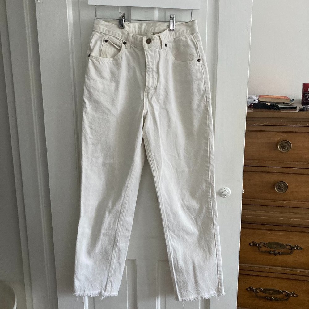 Calvin Klein classic white denim